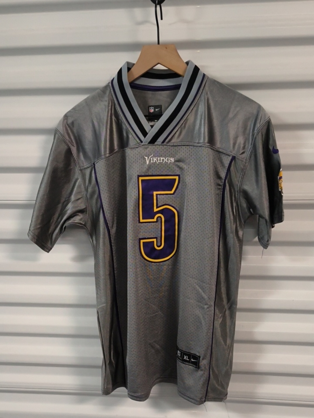 Nike NFL Minnesota Vikings Teddy Bridgewater #5  Alternate Jersey Youth XL Rare